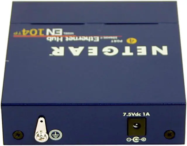 Alt view image 2 of 4 - NETGEAR EN104TP 4-Port 10Mbps Ethernet Hub