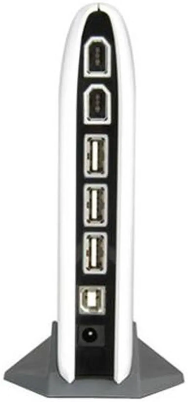 Alt view image 2 of 5 - IOGEAR GUH420 USB 2.0 / FireWire Combo Hub