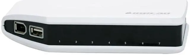 Alt view image 3 of 5 - IOGEAR GUH420 USB 2.0 / FireWire Combo Hub