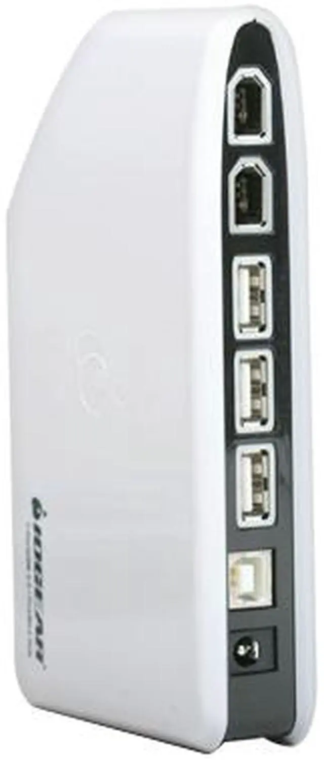 Alt view image 4 of 5 - IOGEAR GUH420 USB 2.0 / FireWire Combo Hub