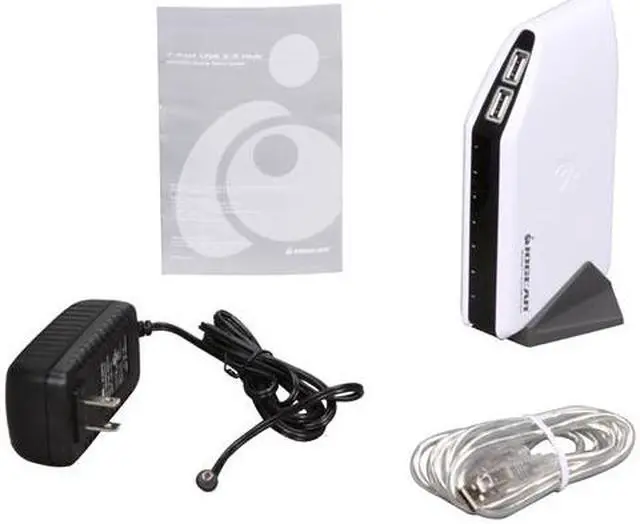 Alt view image 5 of 6 - IOGEAR GUH227 7- Port High Speed USB 2.0 Hub