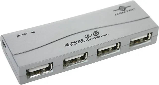Main image of VANTEC UGT-MH304 USB2.0 4 Port HI-SPEED Mini Hub