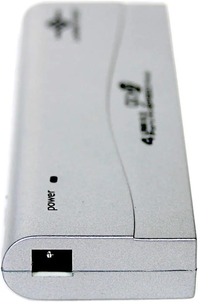 Alt view image 3 of 6 - VANTEC UGT-MH304 USB2.0 4 Port HI-SPEED Mini Hub