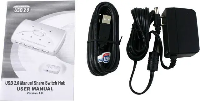 Alt view image 4 of 5 - GWC SS2640 USB 2.0 Share Switch Hub