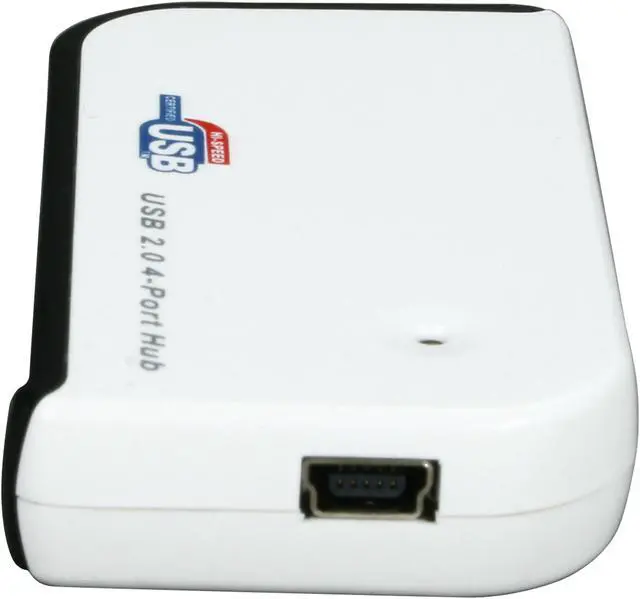 Alt view image 5 of 6 - GWC HU2G40 USB 2.0 4-Port Hub with 2.5A Power Adapter, Bus-power/Self-power Modes