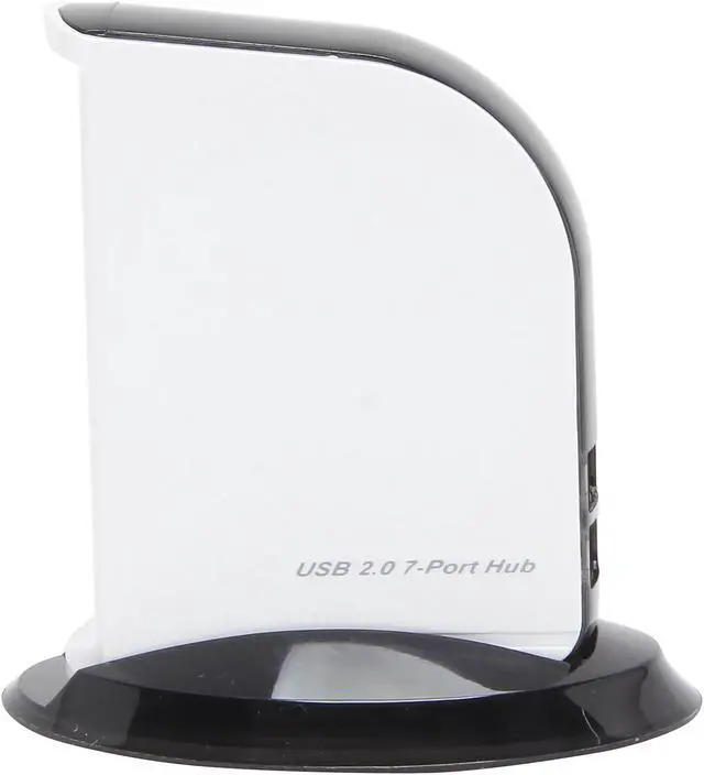 Alt view image 3 of 7 - GWC HU2F71 USB 2.0 7-Port Hub with 2.5A Power Adapter, bus-power/self-power modes