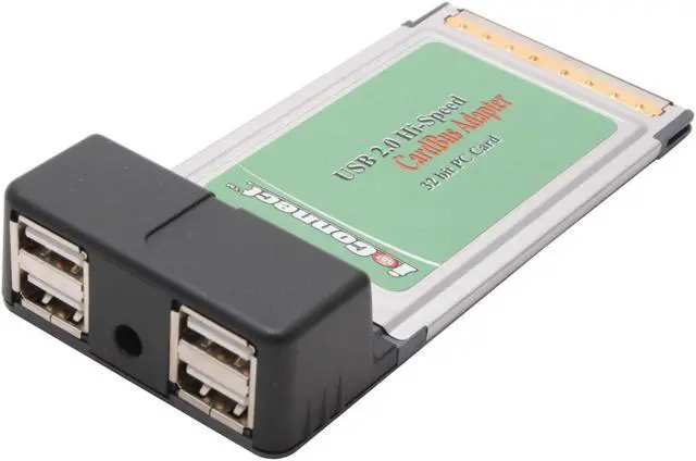 Main image of PPA 1080 USB PCMCIA Card 4 x USB 2.0