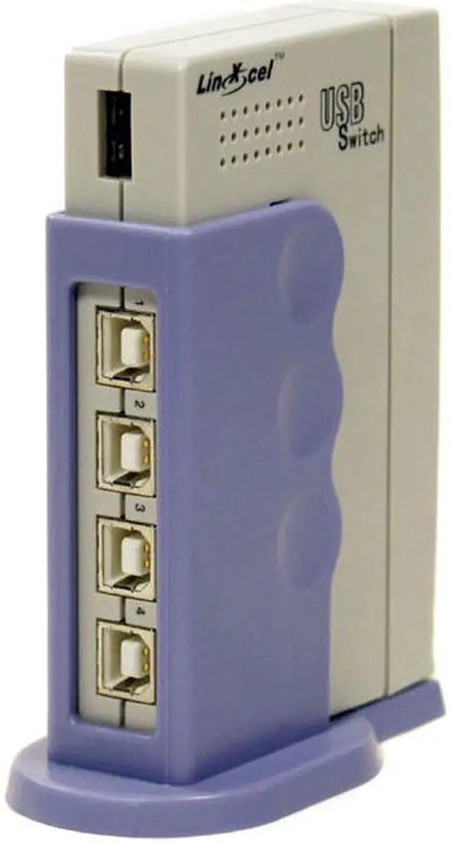 Alt view image 2 of 4 - AMC PW-141A Micro USB1.1/2.0 4-Port Switch