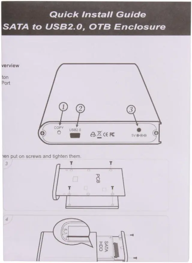 Alt view image 8 of 9 - AVS Gear ME-940Q Aluminum 2.5" SATA USB 2.0 External Enclosure