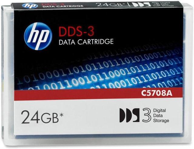 Main image of HP C5708A 12/24GB DDS-3 Tape Media 1 Pack