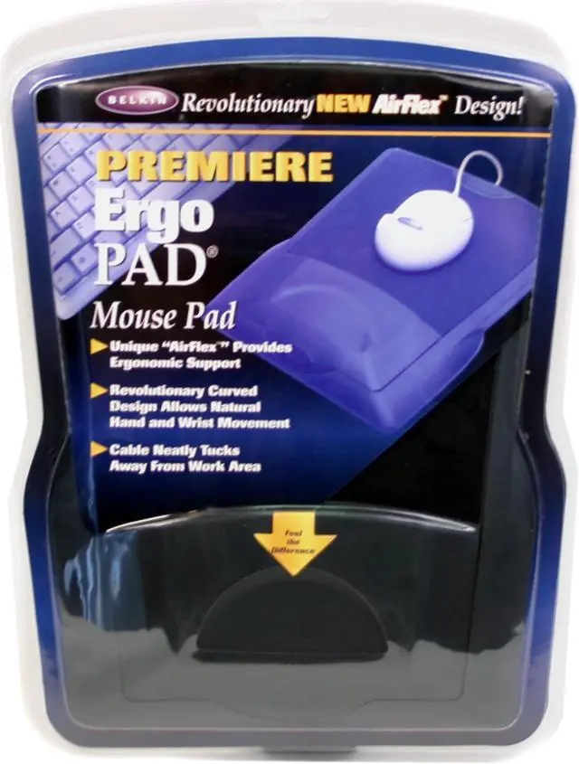 Alt view image 2 of 2 - BELKIN ErgoPad F8E250-BLK Premiere Mouse Pad(black)