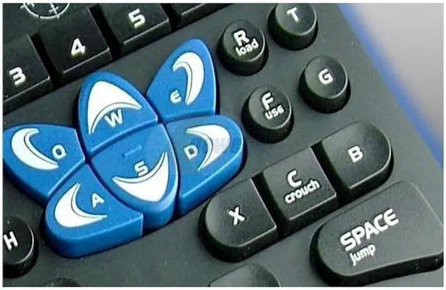 Alt view image 3 of 4 - FLEXIGLOW CYBER SNIPA Black Game Pad