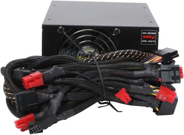 Alt view image 4 of 8 - NZXT Performance Power PP800 800 W ATX 12V 2.2V SLI Ready CrossFire Ready Power Supply