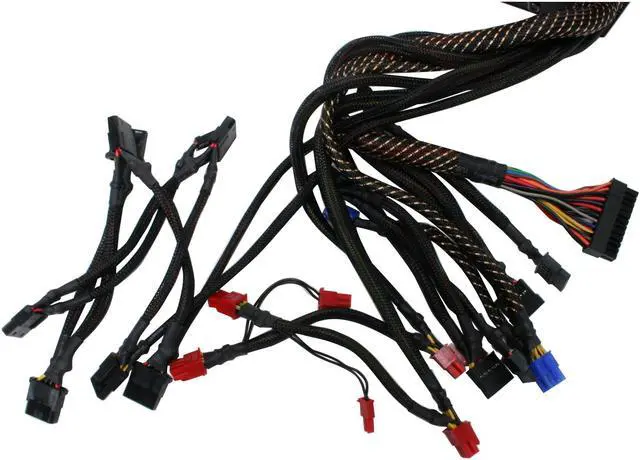 Alt view image 5 of 8 - NZXT Performance Power PP800 800 W ATX 12V 2.2V SLI Ready CrossFire Ready Power Supply