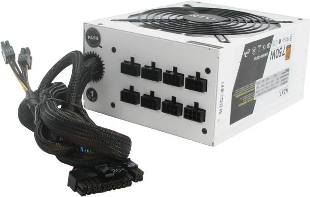 Alt view image 4 of 5 - NZXT HALE90-750-M 750W ATX 12V v2.2, EPS 12V v2.91 80 PLUS GOLD Certified Modular Active PFC Power Supply
