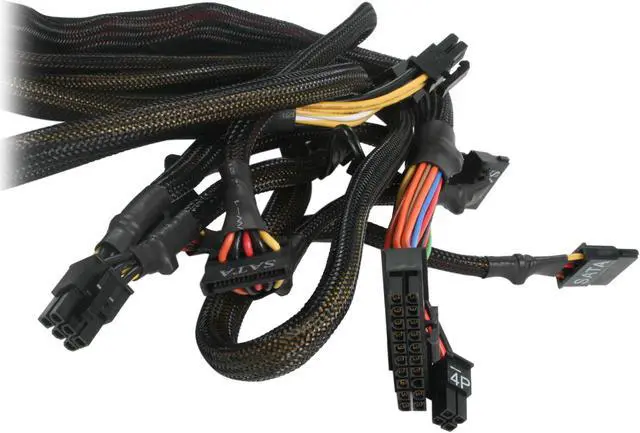 Alt view image 5 of 6 - NZXT HALE90-850-M 850W ATX 12V v2.2, EPS 12V v2.91 80 PLUS GOLD Certified Modular Active PFC Power Supply