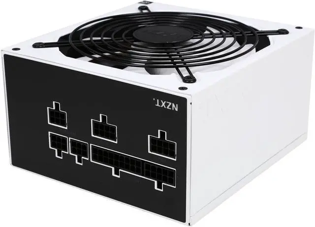 Alt view image 4 of 7 - NZXT HALE82 V2 550W White Cable 550W SLI CrossFire 80 PLUS BRONZE Certified Full Modular Power Supply