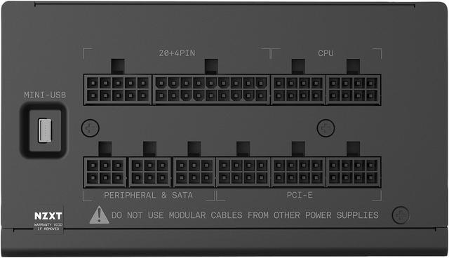 NZXT E850 - 850-Watt ATX Gaming Power Supply (PSU) - Fully Modular