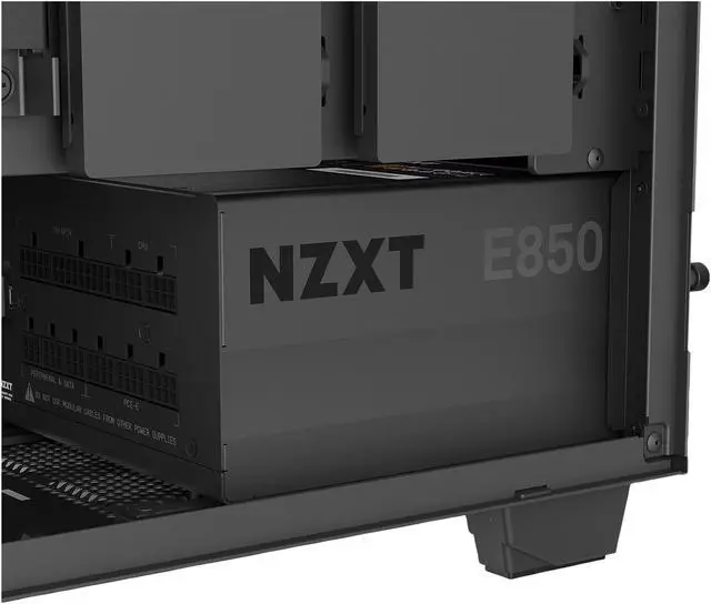 Alt view image 4 of 6 - NZXT E850 - 850-Watt ATX Gaming Power Supply (PSU) - Fully Modular Design - 80 Plus Gold Certified - Silent Operation - Digital Voltage and Temperature Monitoring - 10 Year Warranty