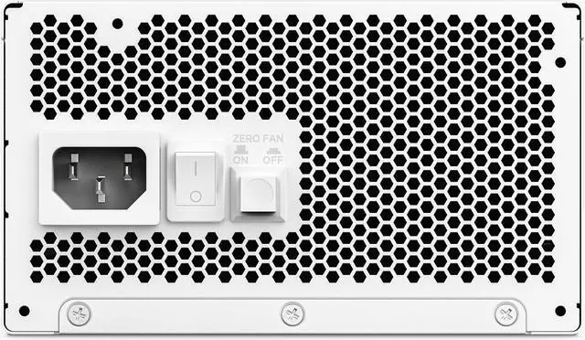 Alt view image 8 of 9 - NZXT ATX 3.1 1200 Watt 80 Plus Gold Fully Modular Low-Noise Power Supply - White - PA-2G2BW-US