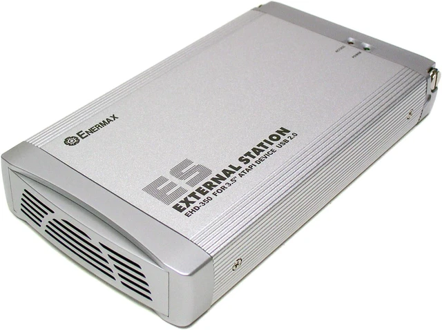 Open Box: ENERMAX EHD-350U2 (SILVER) External Enclosure - Newegg.com