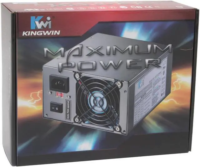 Alt view image 8 of 8 - KINGWIN ABT-520MM 520 W ATX / BTX SLI Certified CrossFire Ready Power Supply
