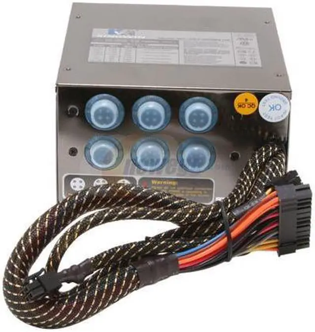 Alt view image 2 of 10 - KINGWIN ABT-520MA1W 520W ATX / BTX SLI Certified CrossFire Ready Modular  Power Supply