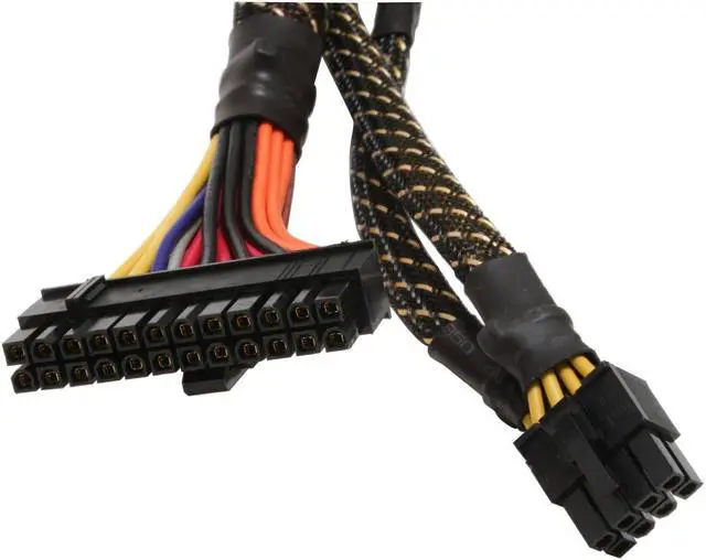 Alt view image 7 of 10 - KINGWIN ABT-600MA1W 600W ATX 12V Ver.2.2 SLI Certified CrossFire Ready Modular Power Supply
