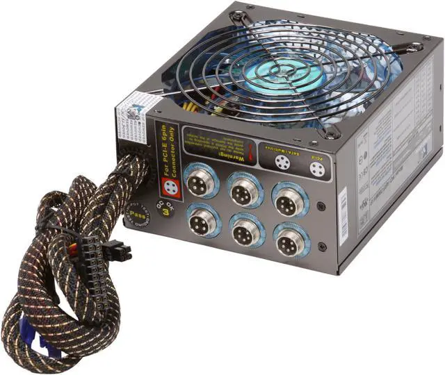 Alt view image 5 of 8 - KINGWIN Mach 1 ABT-700MA1S 700W ATX / BTX SLI Certified CrossFire Ready Modular Power Supply