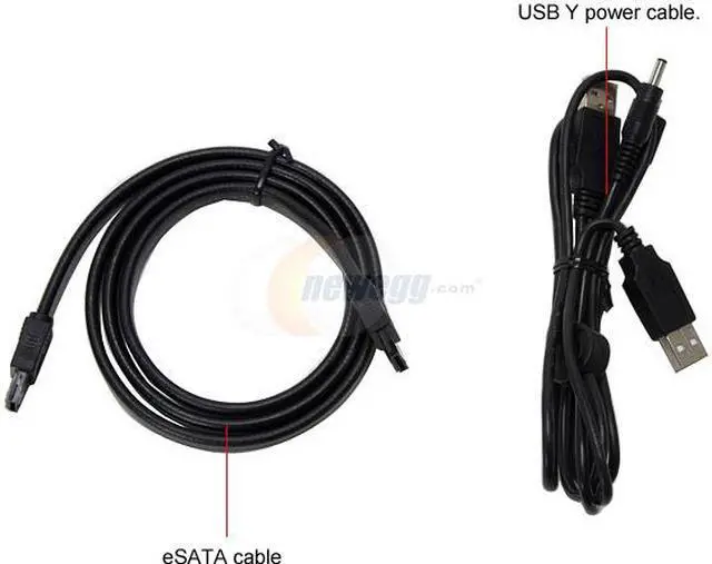 Alt view image 3 of 5 - KINGWIN JT-25EU-BK Aluminum 2.5" Black SATA USB 2.0 & eSATA External Enclosure