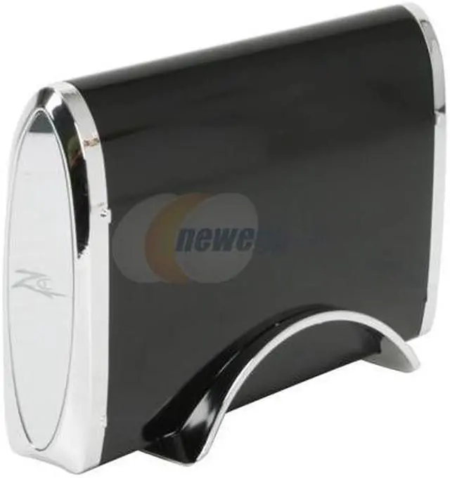 Alt view image 2 of 10 - KINGWIN Z1 Series 3.5" Black USB 2.0 & eSATA External Enclosure
