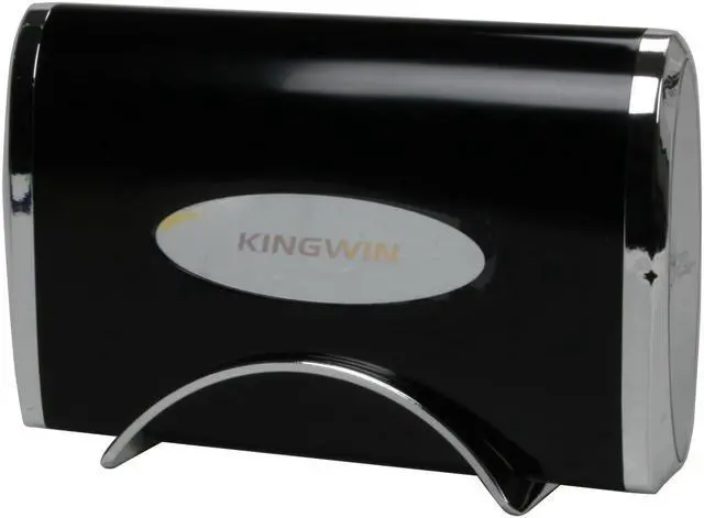 Alt view image 4 of 10 - KINGWIN Z1 Series 3.5" Black USB 2.0 & eSATA External Enclosure
