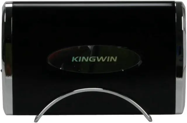 Alt view image 5 of 10 - KINGWIN Z1 Series 3.5" Black USB 2.0 & eSATA External Enclosure