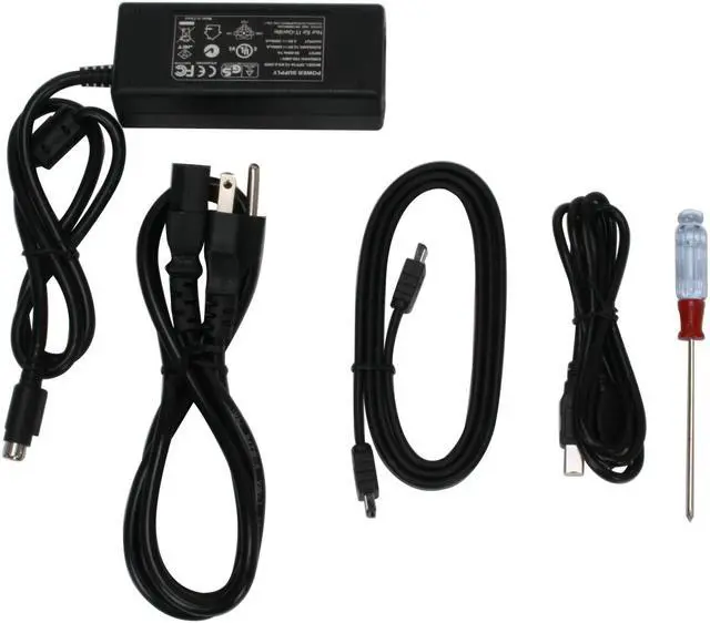 Alt view image 8 of 10 - KINGWIN Z1 Series 3.5" Black USB 2.0 & eSATA External Enclosure