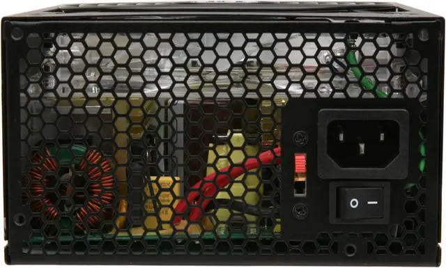 Alt view image 2 of 7 - KINGWIN Lazer LZ-850 850W Modular 80 PLUS BRONZE Certified Active PFC W/ 3-Way LED Switch and Universal Modular Connector Power Supply