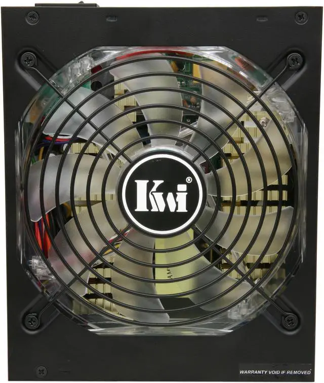 Alt view image 3 of 7 - KINGWIN Lazer LZ-850 850W Modular 80 PLUS BRONZE Certified Active PFC W/ 3-Way LED Switch and Universal Modular Connector Power Supply