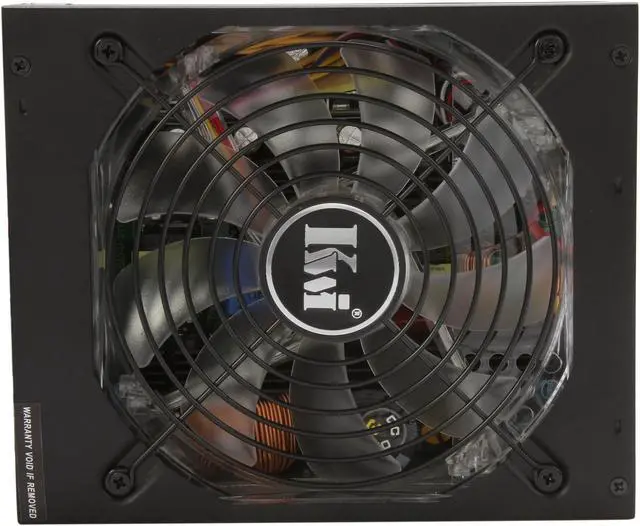 Alt view image 3 of 7 - KINGWIN Lazer LZ-1000 1000W Modular 80 PLUS BRONZE Certified Active PFC W/ 3-Way LED Switch and Universal Modular Connector Power Supply