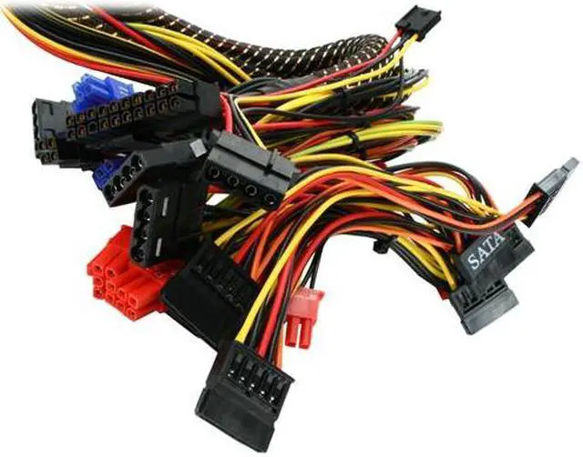 Alt view image 6 of 7 - KINGWIN ABT-1050MM 1050 W ATX 12V v2.2 / EPS 12V v2.91 / SSI EPS 12V v2.92 SLI Ready CrossFire Ready Active PFC Power Supply