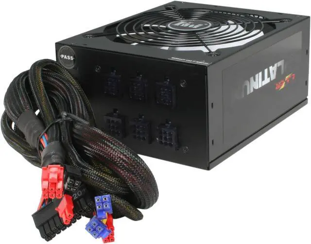 Alt view image 4 of 7 - KINGWIN Lazer Platinum Series LZP-550 550 W ATX 12V v2.2 / EPS 12V v2.91 / SSI EPS 12V v2.92 SLI Ready CrossFire Ready 80 PLUS PLATINUM Certified Modular Active PFC Power Supply