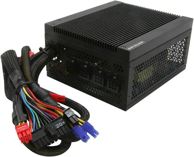 Alt view image 4 of 7 - KINGWIN STR-500 500 W ATX 12V v2.2, EPS 12V v2.91 and SSI EPS 12V v2.92 SLI Ready 80 PLUS PLATINUM Certified Modular Active PFC Stryker Fanless Power Supply