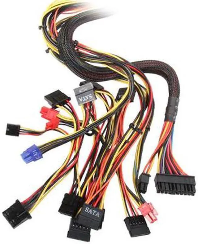 Alt view image 6 of 7 - KINGWIN ABT-750MM 750 W ATX 12V v2.2/ BTX SLI Ready CrossFire Ready Power Supply