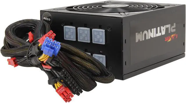 Alt view image 4 of 7 - KINGWIN LZP-650 650 W ATX 12V v2.2 / EPS 12V v2.91 SLI Ready CrossFire Ready 80 PLUS PLATINUM Certified Modular Active PFC Power Supply