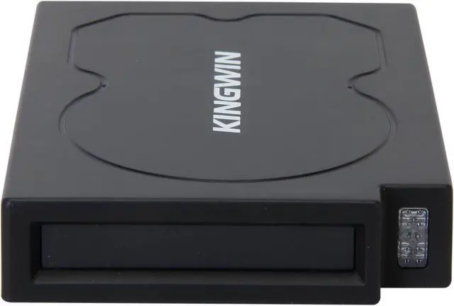 Alt view image 2 of 5 - KINGWIN HDCV-3 3.5" Black SATA 2.5" to 3.5" SATA HDD Converter Box for Internal Use