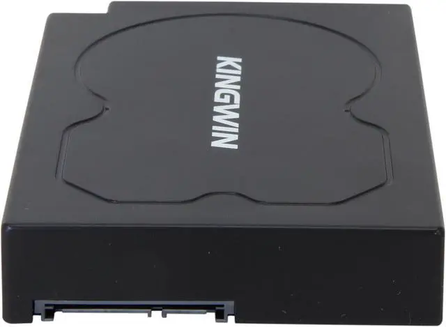 Alt view image 4 of 5 - KINGWIN HDCV-3 3.5" Black SATA 2.5" to 3.5" SATA HDD Converter Box for Internal Use
