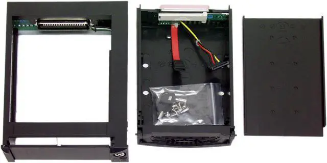 Alt view image 2 of 4 - KINGWIN KF-72-BK Black HDD Mobile Rack