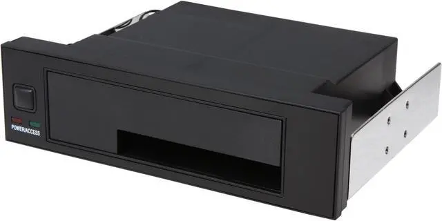 Main image of KINGWIN KF-255-BK Stainless steel & ABS plastic 2.5" & 3.5" Black SATA Internal Tray-Less Hot Swap Rack for SATA HDD