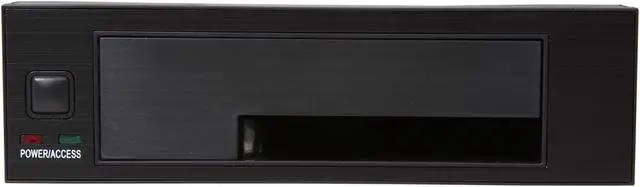 Alt view image 2 of 5 - KINGWIN KF-255-BK Stainless steel & ABS plastic 2.5" & 3.5" Black SATA Internal Tray-Less Hot Swap Rack for SATA HDD