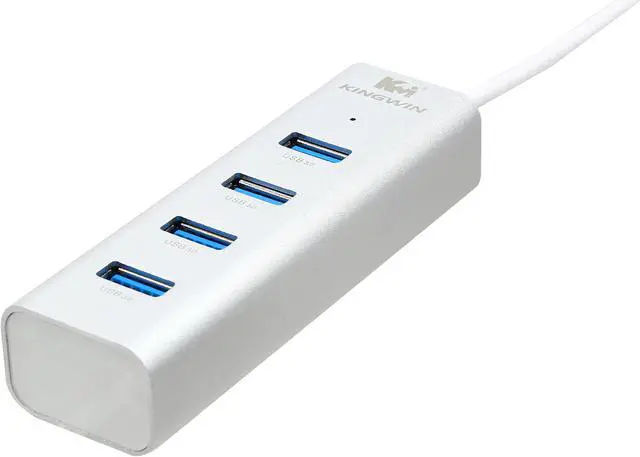 Main image of Kingwin KWZ-400 Aluminum 4-Port USB 3.0 Hub