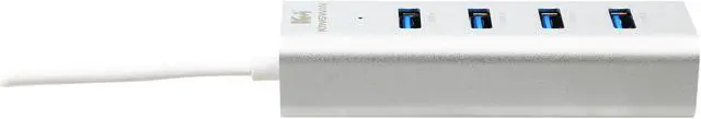 Alt view image 4 of 5 - Kingwin KWZ-400 Aluminum 4-Port USB 3.0 Hub