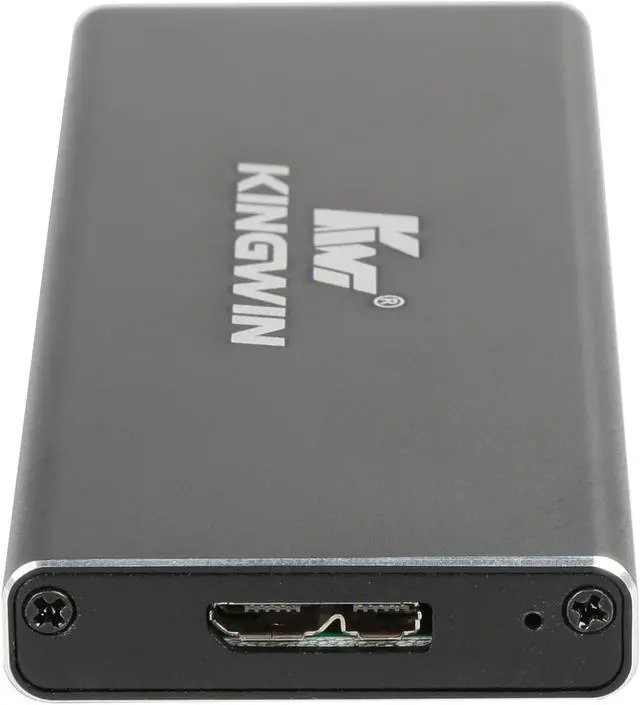 Alt view image 3 of 7 - KINGWIN KM-U3NGFF External USB 3.0 to M.2 SATA SSD enclosure